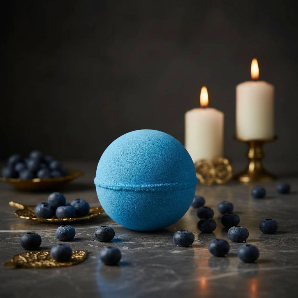 Blueberry Bath Bomb