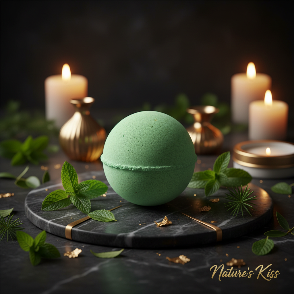 Peppermint & Tea Tree Bath Bomb